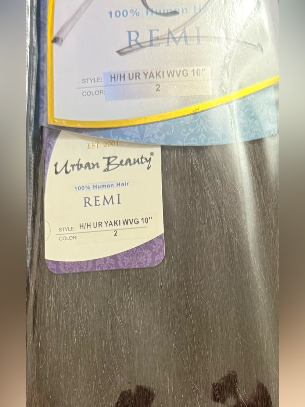 Urban Beauty REMI Human Hair Weave - Dark Brown (Color 2)